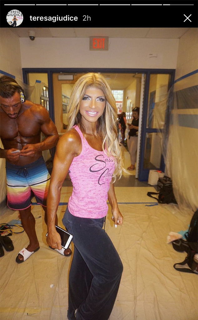 How Teresa Giudice Got in Shape for a Bodybuilding Competition - Big